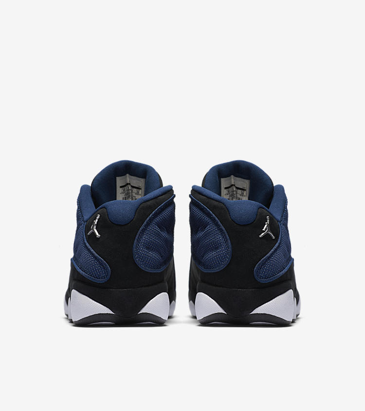 Air Jordan 13 Retro Low 'Black & Brave Blue'. Nike⁠+ SNKRS