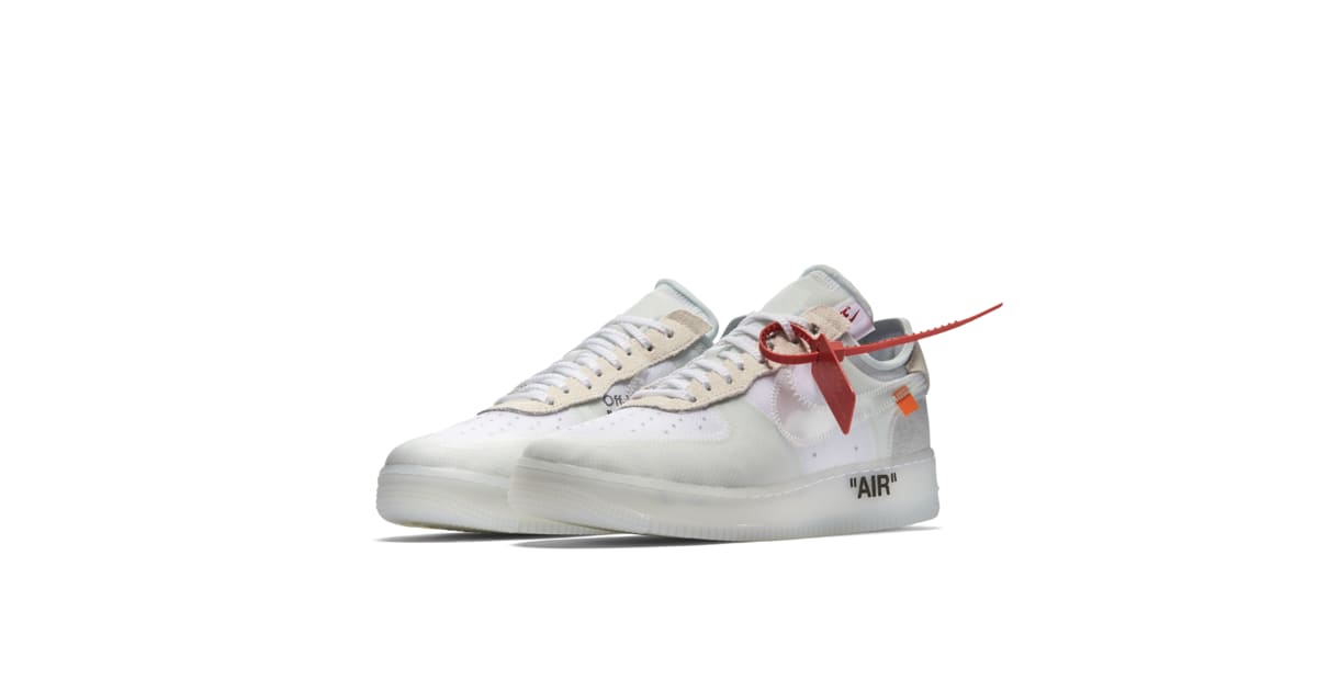 Nike The Ten Air Force 1 Low 'Off White' Release Date. Nike⁠+ Launch GB
