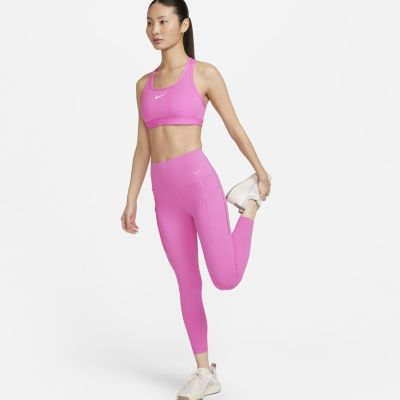 Nike Universa 女款中度支撐型高腰九分附口袋內搭褲