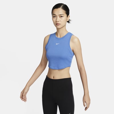 Nike Sportswear Essentials 女款羅紋短版背心