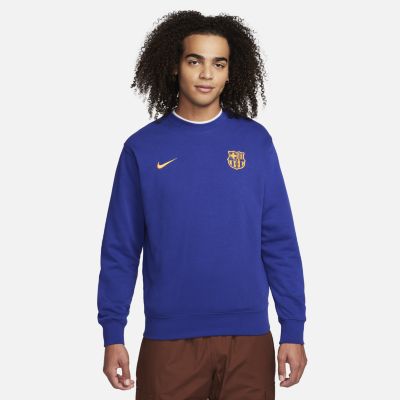 FC Barcelona Club 男款 Nike 足球圓領運動衫