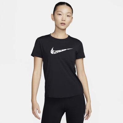 Nike One Swoosh 女款 Dri-FIT 短袖跑步上衣