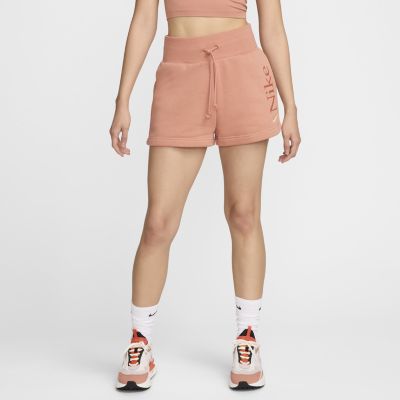 Nike Sportswear Phoenix Fleece 女款寬鬆高腰 2" 標誌短褲