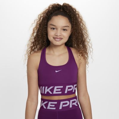 Nike Pro Swoosh 女童運動內衣